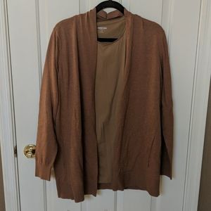 Lands' End long sleeve top and cardigan set